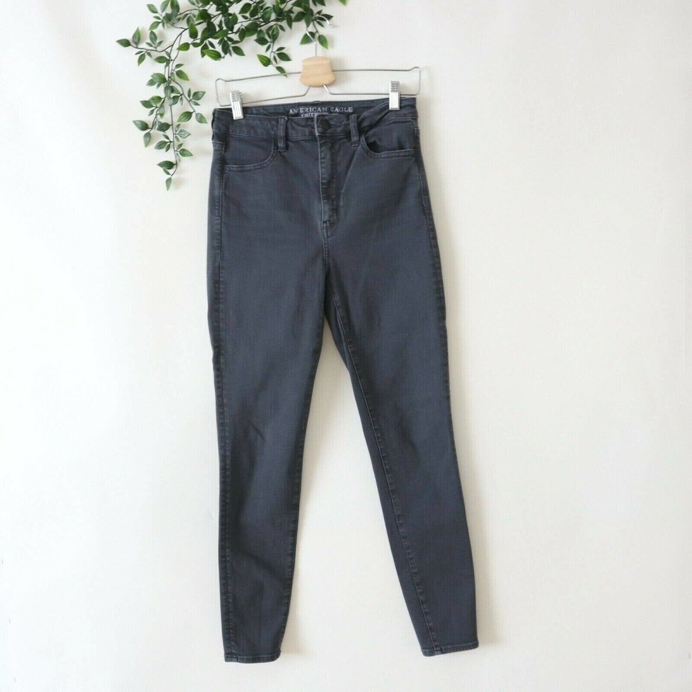 American Eagle Women's Super Super Stretch Super Hi Rise Jegging- 8